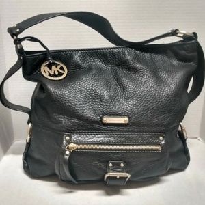 Michael Kors Boho Slouchy Shoulder Bag  Black